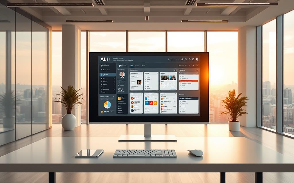 AI lesson planning interface